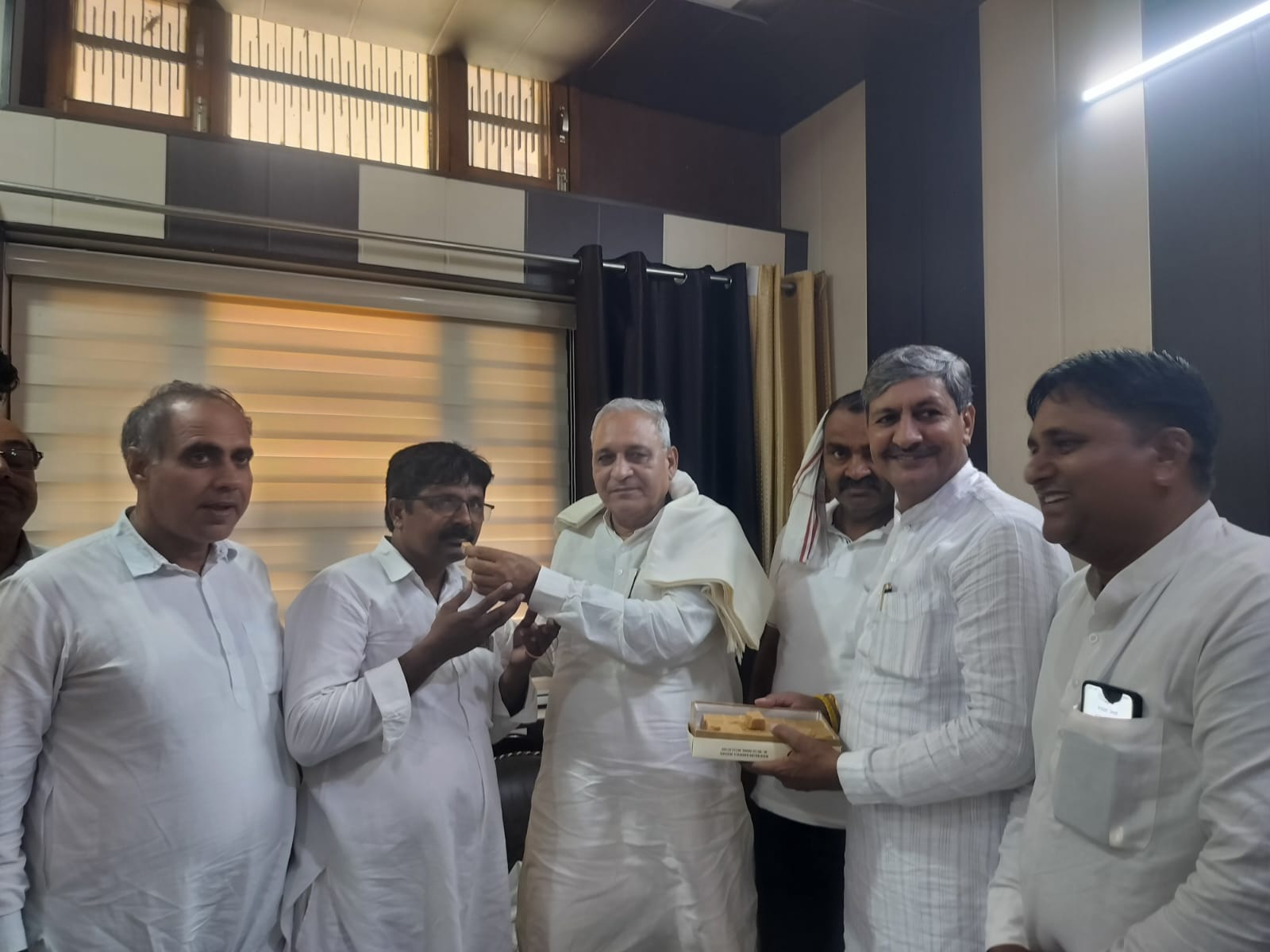 Ramchandra Maurya expressed his gratitude to the Cabinet Minister on becoming a member of the District Grievances Committee.